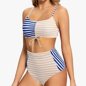 LAST PRICE🍒🤍 MODIHITO high waist swimming set 🤍